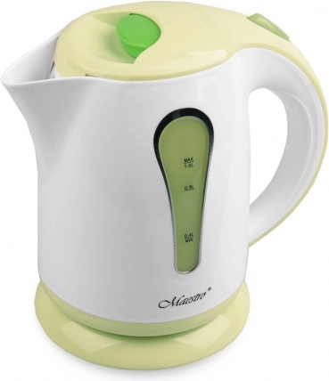 Elektrische waterkoker 1 l 1000 W MAESTRO groen