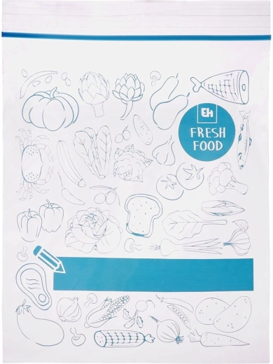 Transparant design met ruimte voor label