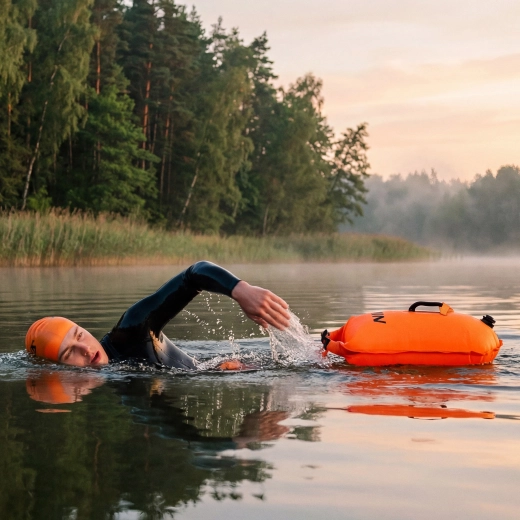 Hoge zichtbaarheid en veiliger zwemmen in open water