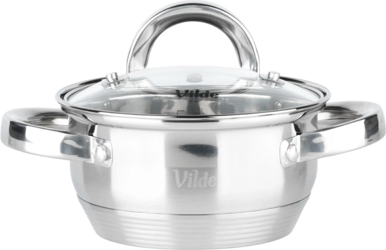 Glazen deksel met stoomventiel