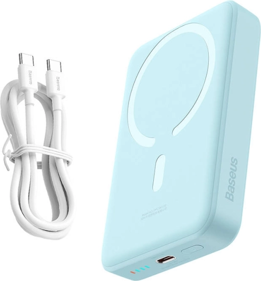 Mini powerbank Baseus 10000mAh USB-C 30W blauw
