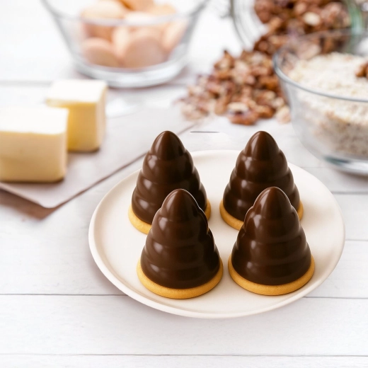Universeel gebruik voor chocolade en mini-desserts