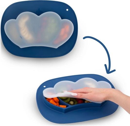 Flexibel deksel voor versheid en reizen