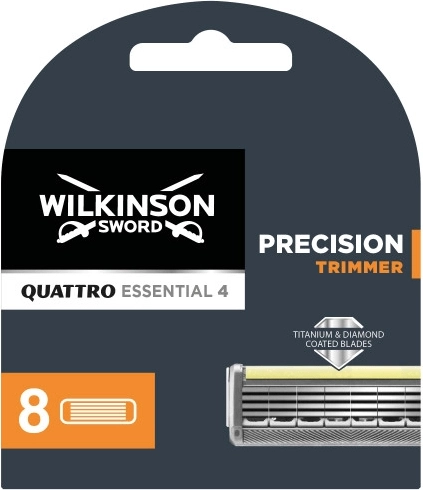 Wilkinson Quattro Essentials 4 vervangmesjes 8 stuks