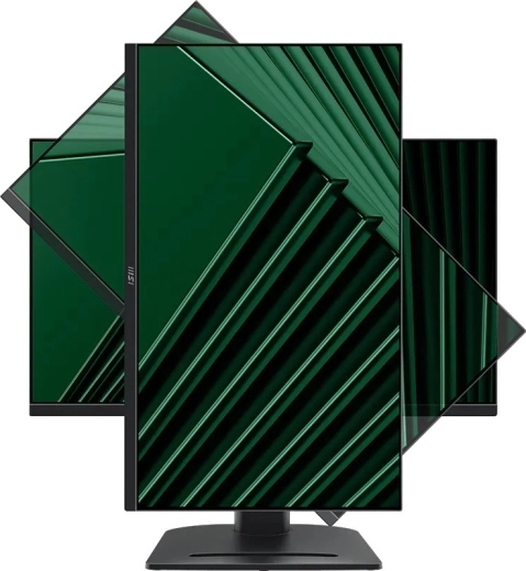 Ergonomische standaard met hoogte, kanteling, draaien en pivot