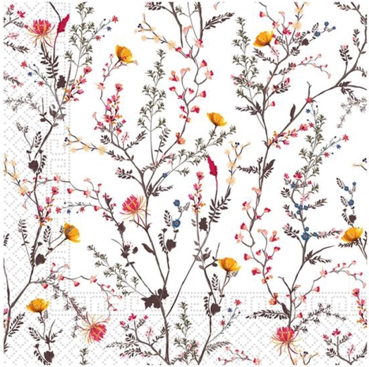 Servetten 3-laags Herfstbloemen 33 × 33 cm