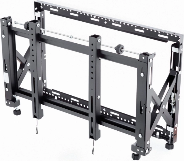 Videowall pop-out beugel voor monitoren 42–65" VESA 100×100 tot 600×400, 60 kg