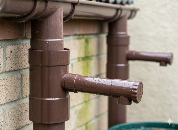 Efficiënte opvang van regenwater in een vat