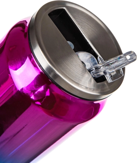 Praktische deksel met rietje en afdichting