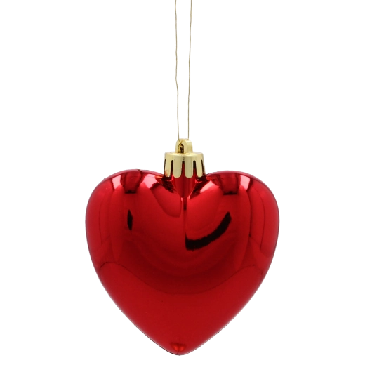 Glans en elegantie in hartvorm