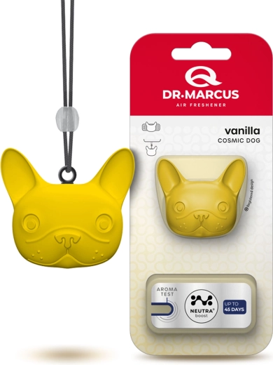 Dr. Marcus Cosmic Dog luchtverfrisser voor in de auto Vanilla