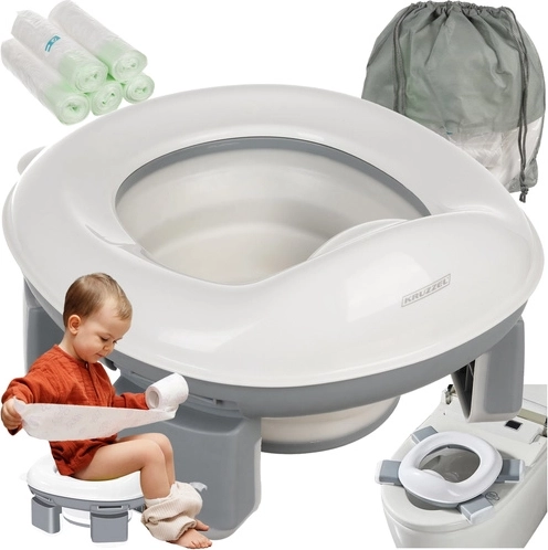 Kruzzel reis opvouwbaar potje 2-in-1