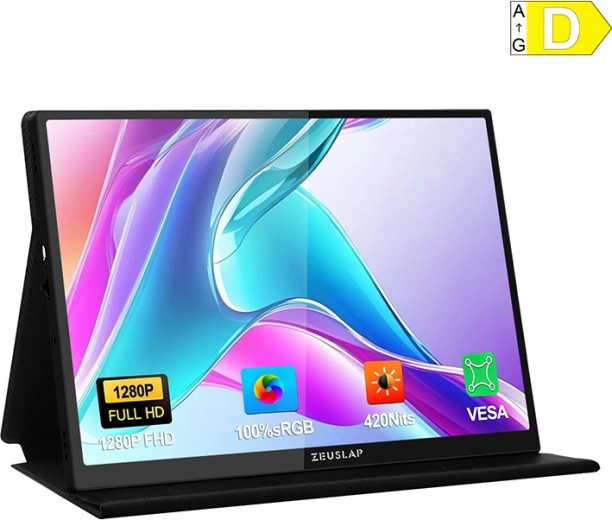 Zeuslap Z10T draagbare touchscreenmonitor 10,5" FHD+ IPS 3:2