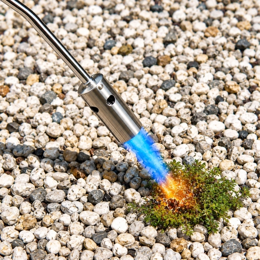 Effectief onkruid wegbranden zonder chemie