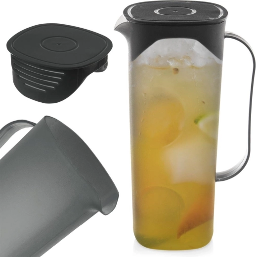 Deksel met zeef voor schoon schenken