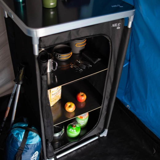 Drie legplanken en bovenblad voor maximale orde