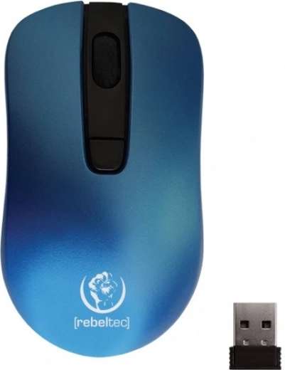 Draadloze muis Rebeltec STAR blauw 800/1000/1600 DPI