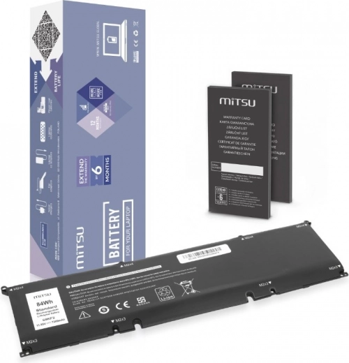 Batterij voor Dell Alienware M17 M15 Precision 5550 XPS 9500 11.55V