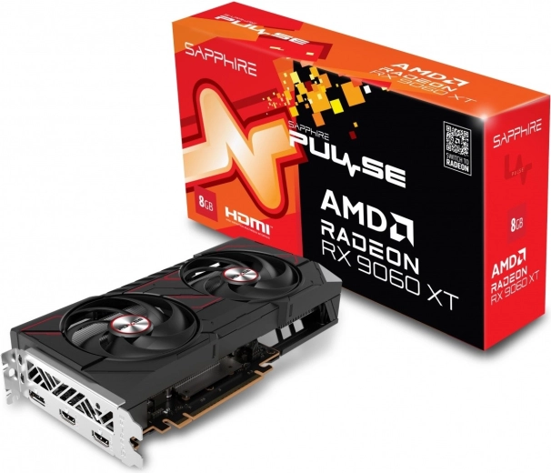 Grafische kaart Sapphire Pulse Radeon RX 9060 XT 8GB