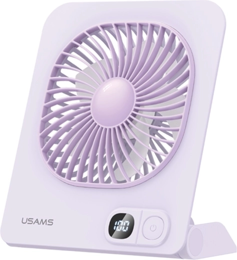 Usams magnetische bureauventilator wit