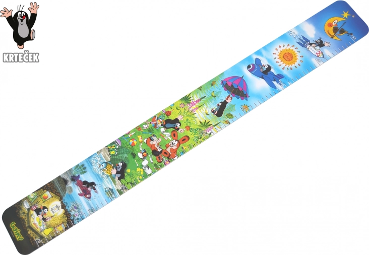 Wandmeetlat Molletje 90 cm papier/karton