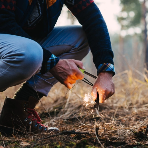 Krachtige vonken tot 3.500 °C