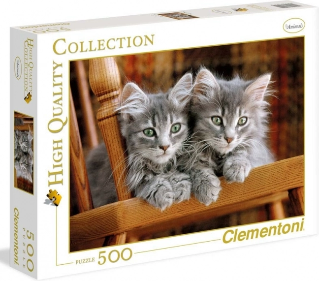 Puzzel 500 stukjes - Kittens
