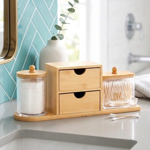2 lades voor kleine accessoires