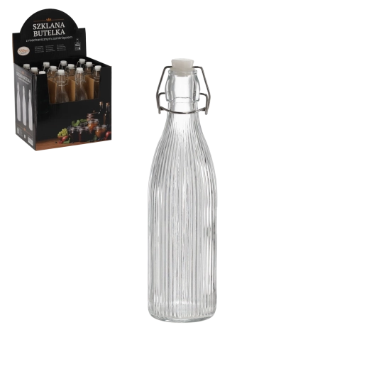 Ronde fles van 550 ml met mechanische beugelsluiting