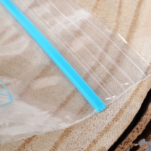 Luchtdichte rits voor versheid