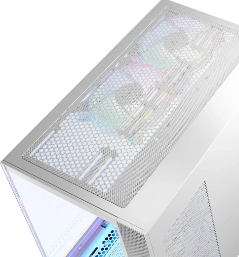 Krachtige koeling: 5× ARGB + controller