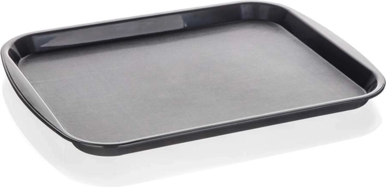Plastic serveerblad Culinaria zwart 43 × 31 × 2 cm