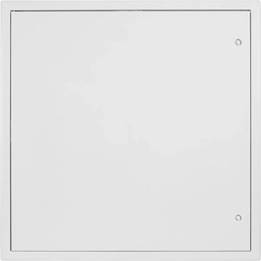 Revisieluik 800 × 800 mm wit staal