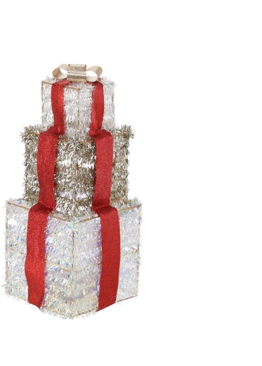 Indrukwekkend motief van drie cadeaus