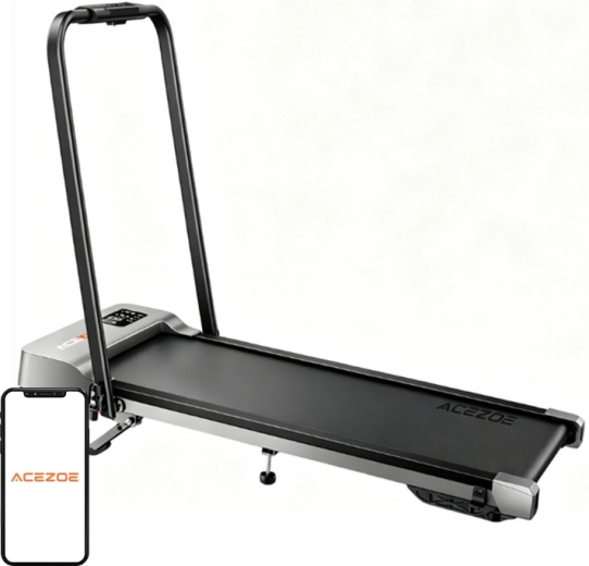 ACEZOE opvouwbare elektrische loopband P12 zwart en grijs