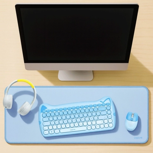 XXL ruimte voor toetsenbord en muis