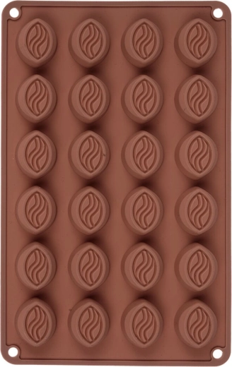 Koffieboonreliëf voor een aantrekkelijke uitstraling