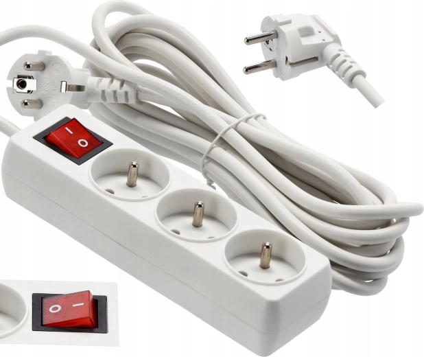 Lange koperen kabel van 5 m