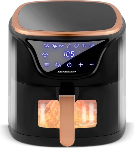 Touchbediening, kijkvenster en LED‑licht