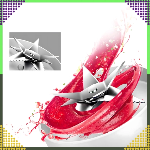 Krachtige prestaties en 10 messen voor gladde smoothies