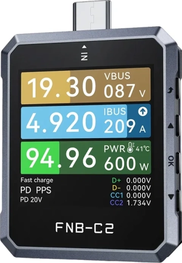 USB-tester FNIRSI FNB-C2