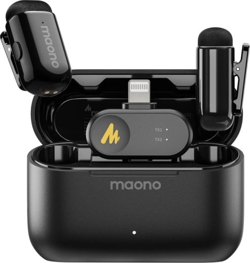Maono WM622 PB2 draadloze microfoon voor iPhone en iPad