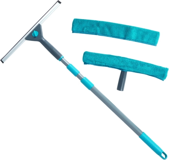 Telescopische raamwisser met trekker 57–128 cm, 4-delige set