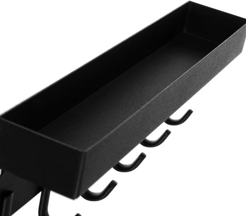 6 haken en bovenplank voor dagelijkse organisatie