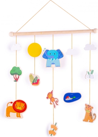Tidlo Decoratieve jungle-wandhanger