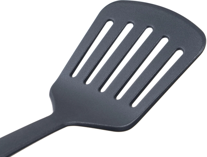 Brede kop met langwerpige sleuven