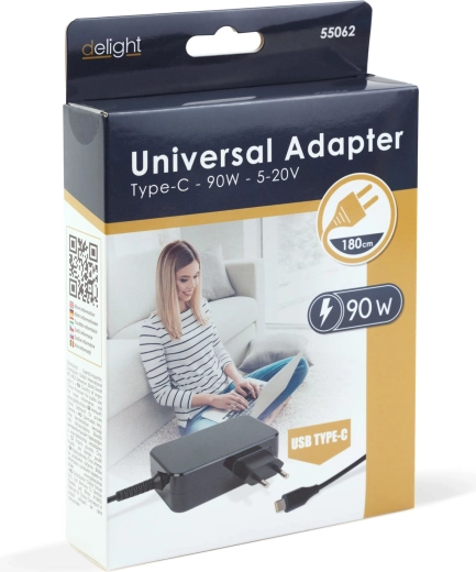 90 W vermogen voor USB-C-apparaten