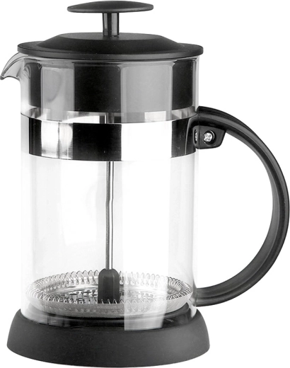 Glazen French press voor koffie en thee