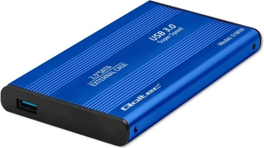 Extern harddisk/SSD-behuizing 2.5" SATA3 USB 3.0 Blauw