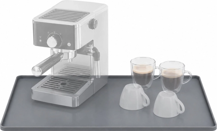 Ruimte voor koffiemachine en accessoires